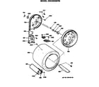 GE DDC4500SFM drum diagram