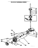 Motor and transmission assembly