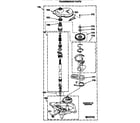 GE WSM2480SAZWW transmission parts diagram