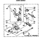 GE WSM2480SAZAA burner assembly diagram