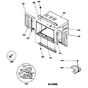 GE AME06LAM2 cabinet diagram