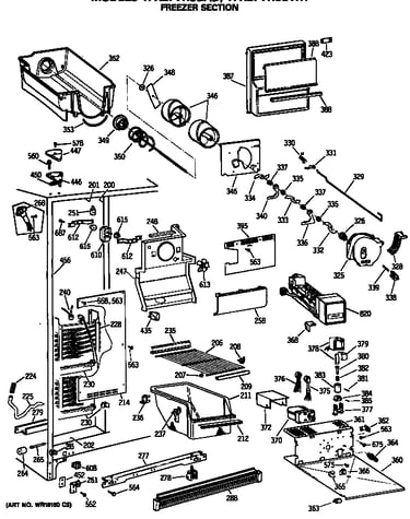 Freezer section