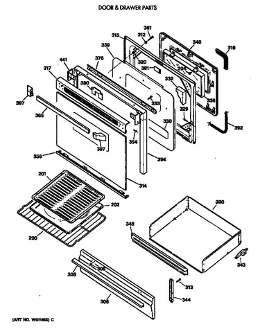 Door & drawer parts