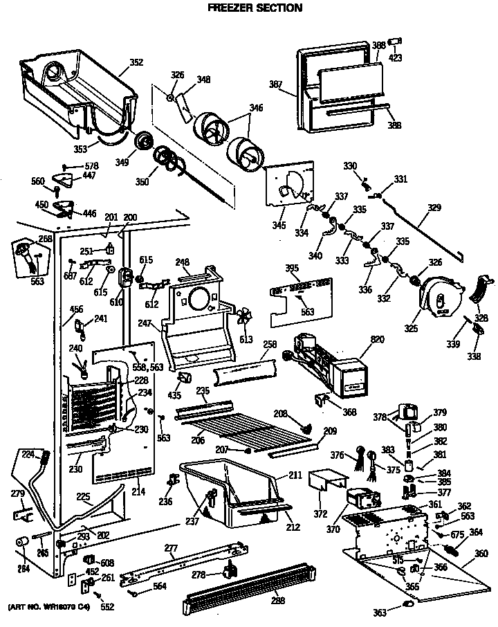 FREEZER SECTION