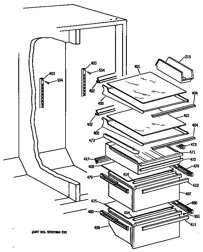 SHELVES