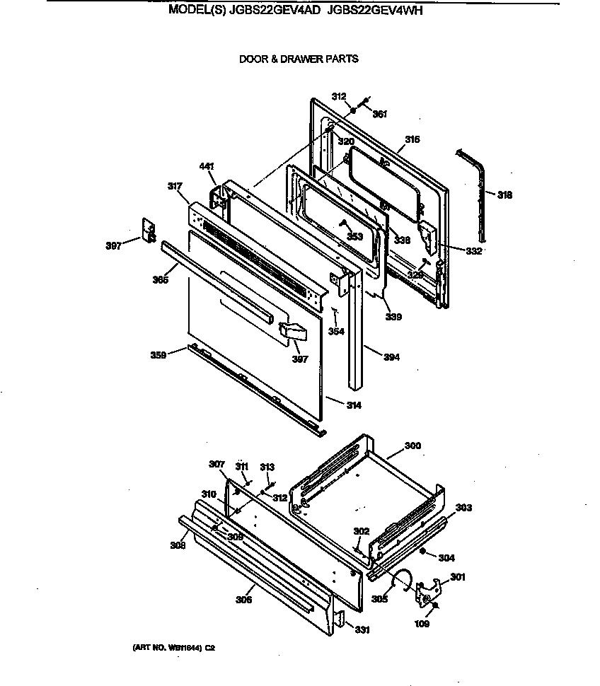 Door & drawer parts