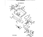 GE JGBP80MEV2BC gas & burner parts diagram