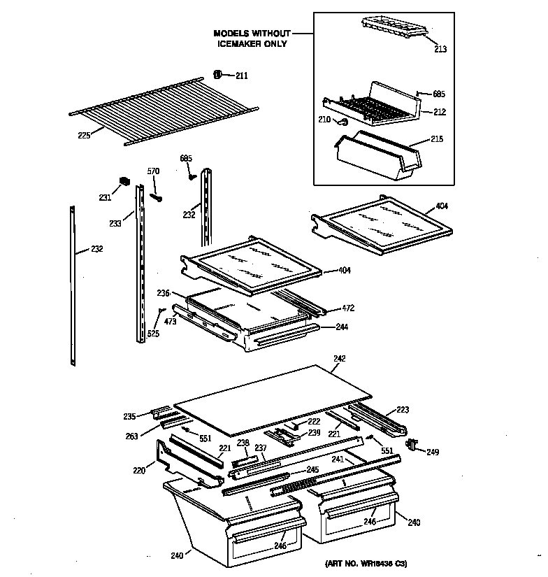 SHELF PARTS