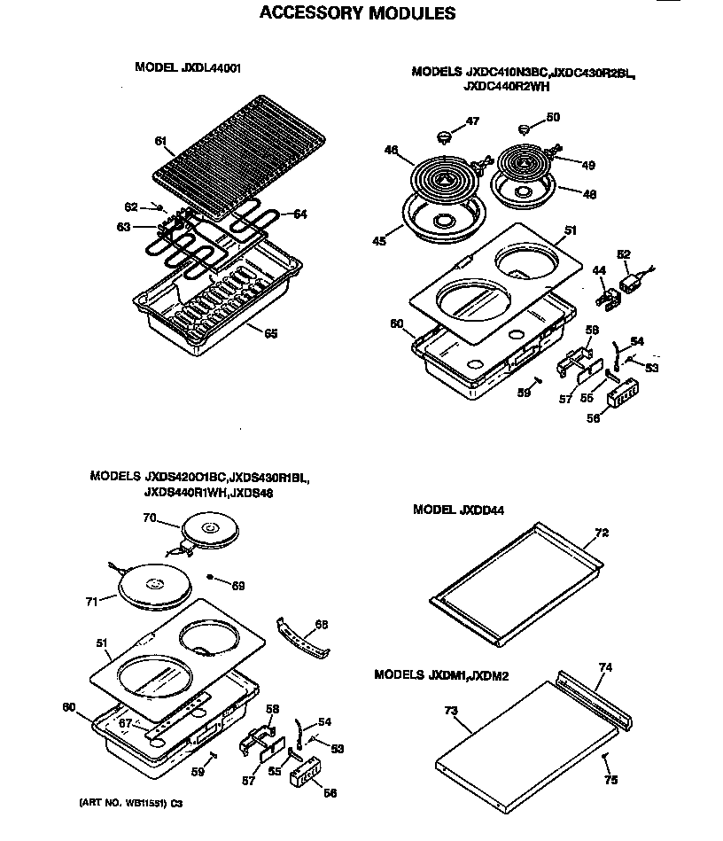 Accessory modules