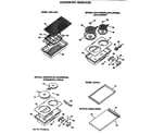 GE JXDS42001BC accessory modules diagram