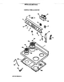Control panel & cooktop