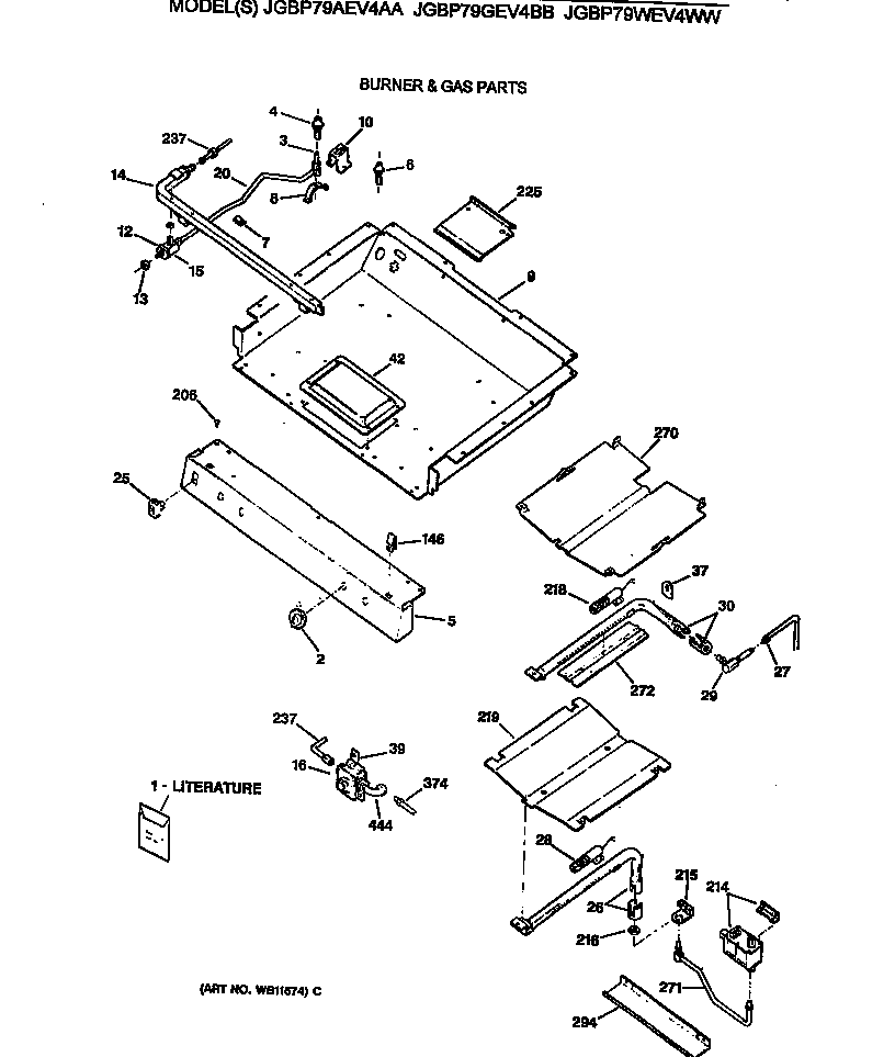 Burner & gas parts