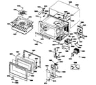 GE JE1468L03 microwave diagram