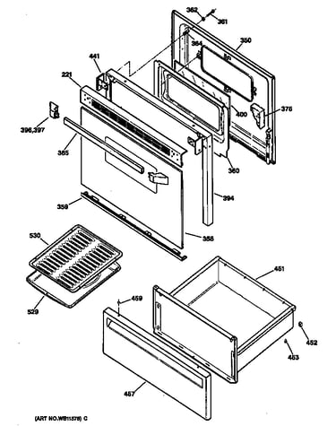 Door/drawer