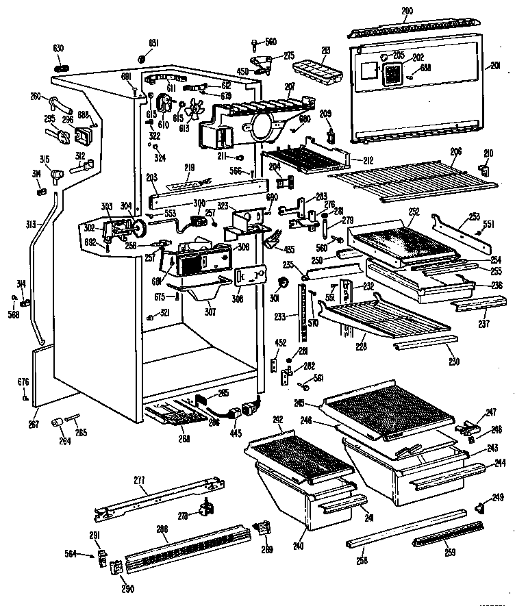 SHELVES