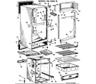 GE TB12SCBR cabinet diagram