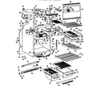 GE TBF19DCBR cabinet diagram