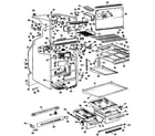 GE TBX20ZFCR cabinet diagram