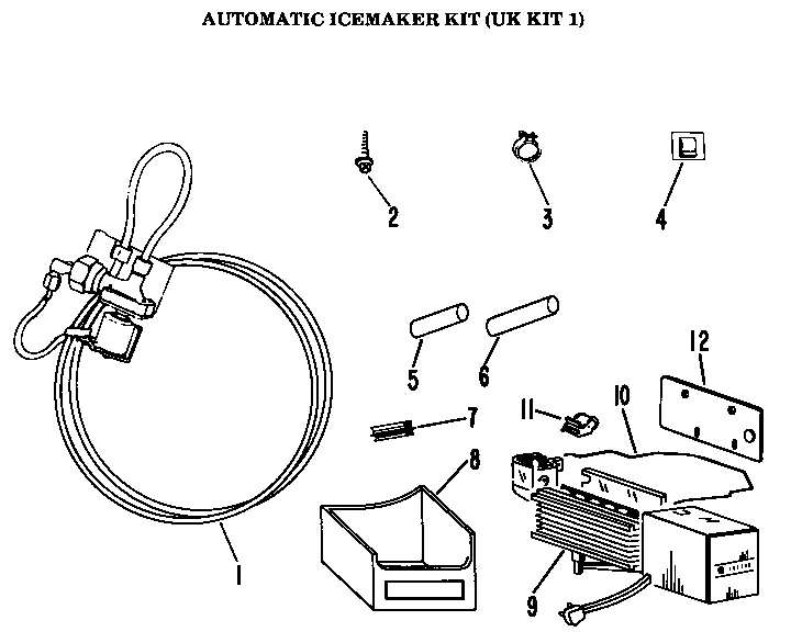 Automatic icemaker kit