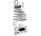 GE TBX18KFBR shelves diagram