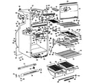 GE TBX18BGBR cabinet diagram