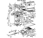 GE TBX18ZGBR cabinet diagram