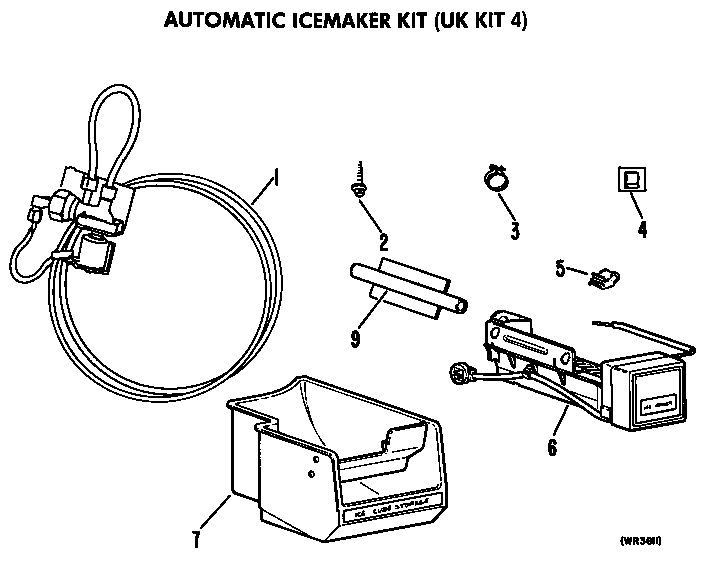 Automatic icemaker kit