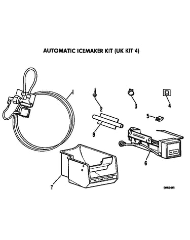 Automatic icemaker kit