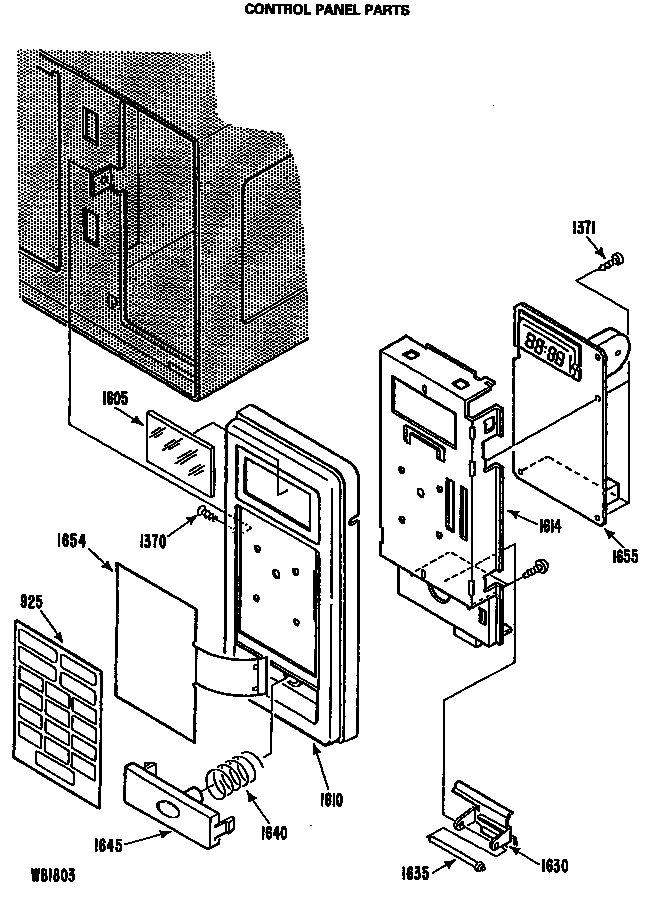 Control panel parts