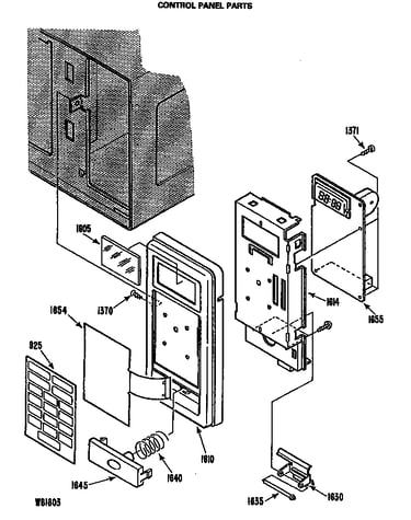 Control panel parts