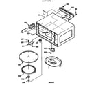 GE JE63T002 cavity parts - a diagram