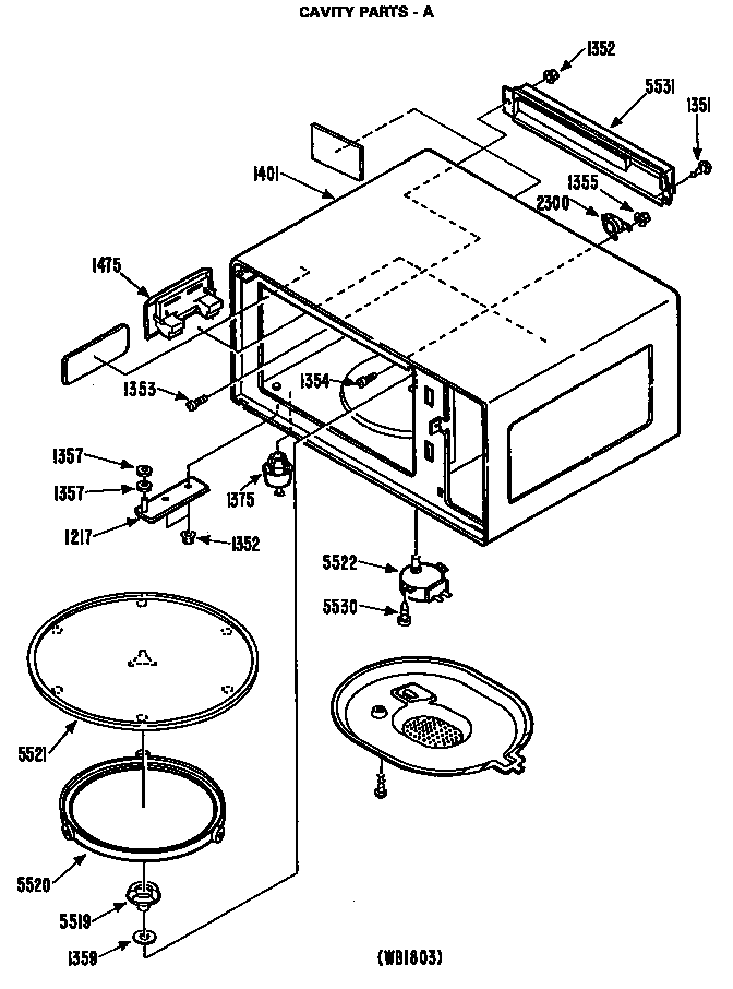 Cavity parts - a