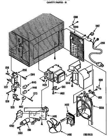 Cavity parts - b