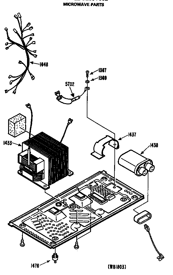 MICROWAVE PARTS