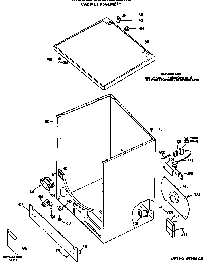 Cabinet assembly