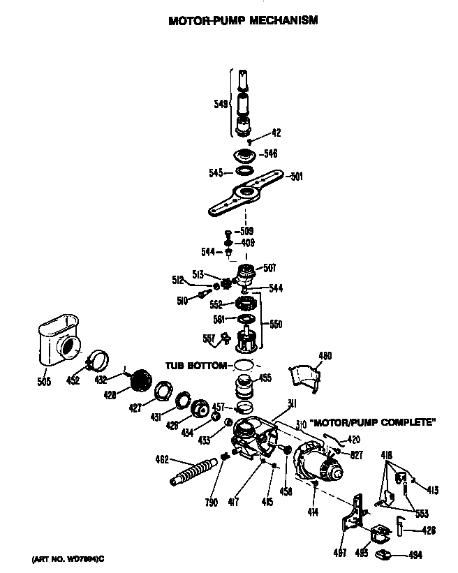 Motor-pump