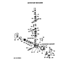 GE GSD820P-35BA motor-pump mechanism diagram