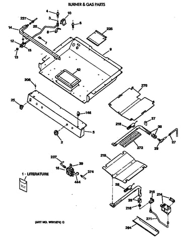 Burner & gas parts