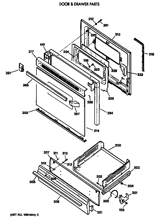 DOOR & DRAWER PARTS