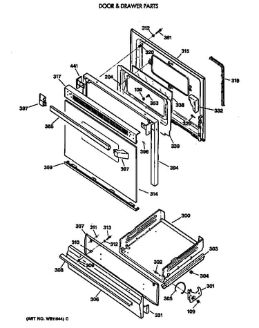 Door & drawer parts