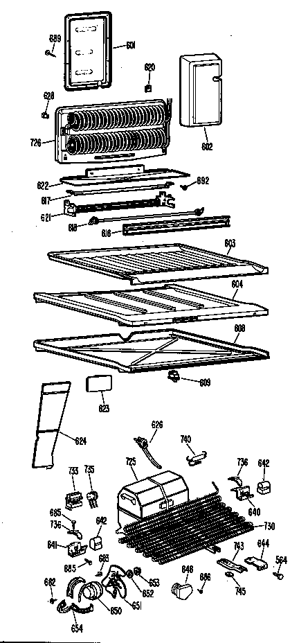 SHELVES