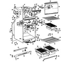 GE TBX18PGCR cabinet diagram