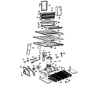 GE TBX18CHCR shelves diagram