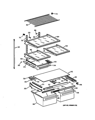 Shelf parts