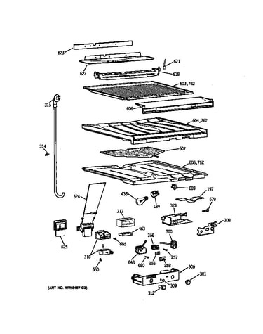 Compartment separator