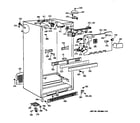GE TBT25PABTRAA cabinet diagram