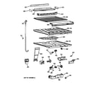 GE TBT25PABTRWW compartment separator parts diagram