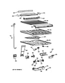 Compartment separator parts