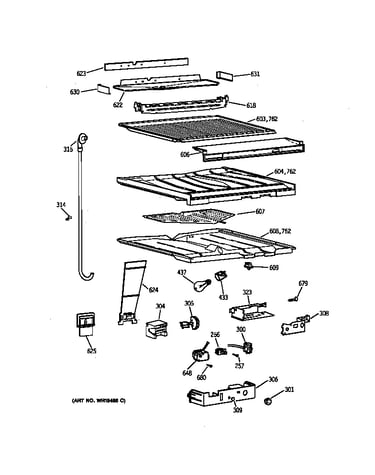 Compartment separator parts
