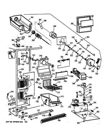 Freezer section